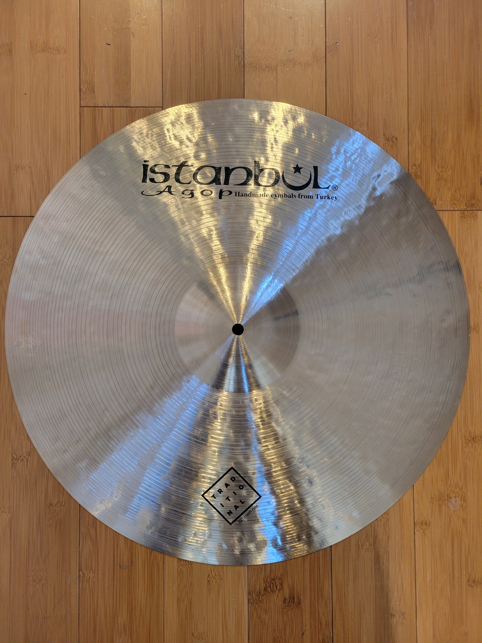 Cymbals - Istanbul Agop 22" Traditional Crash/Ride