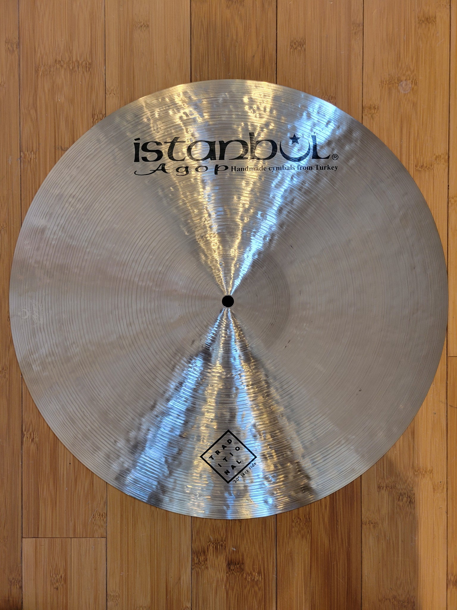 Cymbals - Istanbul Agop 20" Traditional Jazz Ride