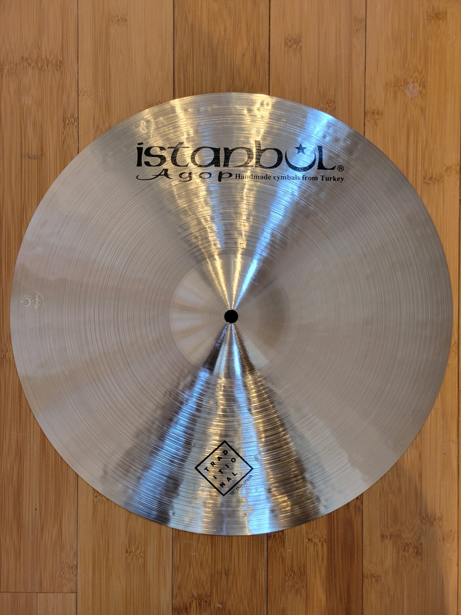 Cymbals - Istanbul Agop 18" Traditional Thin Crash