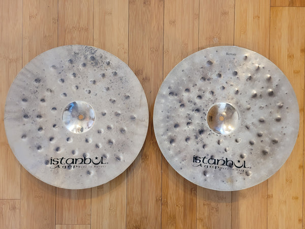 Cymbals - Istanbul Agop 15" XIST Dry Dark Brilliant Hi Hats