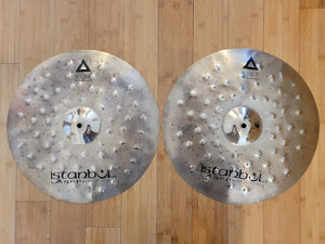 Cymbals - Istanbul Agop 17" XIST Dry Dark Brilliant Hi Hats