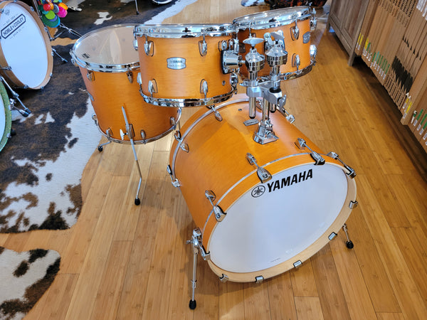 Drum Kits - Yamaha Tour Custom 16x22 7x10 8x12 15x16 (Carmel Satin)