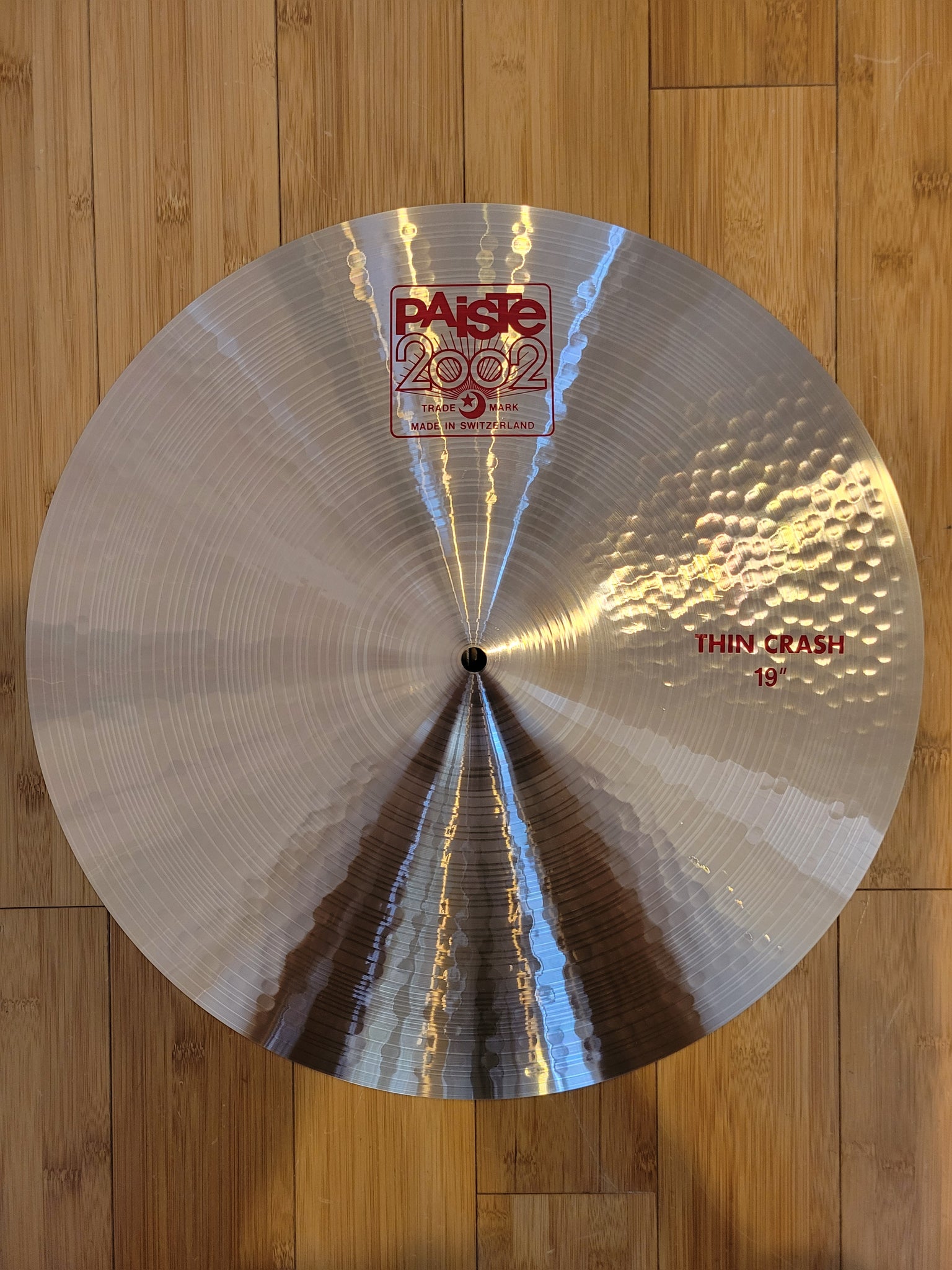 Cymbals - Paiste 19" 2002 Thin Crash