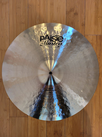 Cymbals - Paiste 20" Masters Dark Crash/Ride