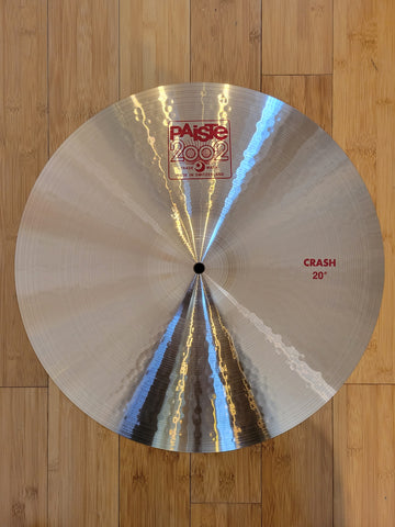 Cymbals - Paiste 20" 2002 Crash