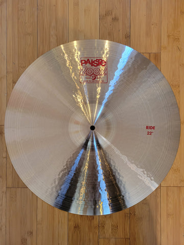 Cymbals - Paiste 22" 2002 Ride