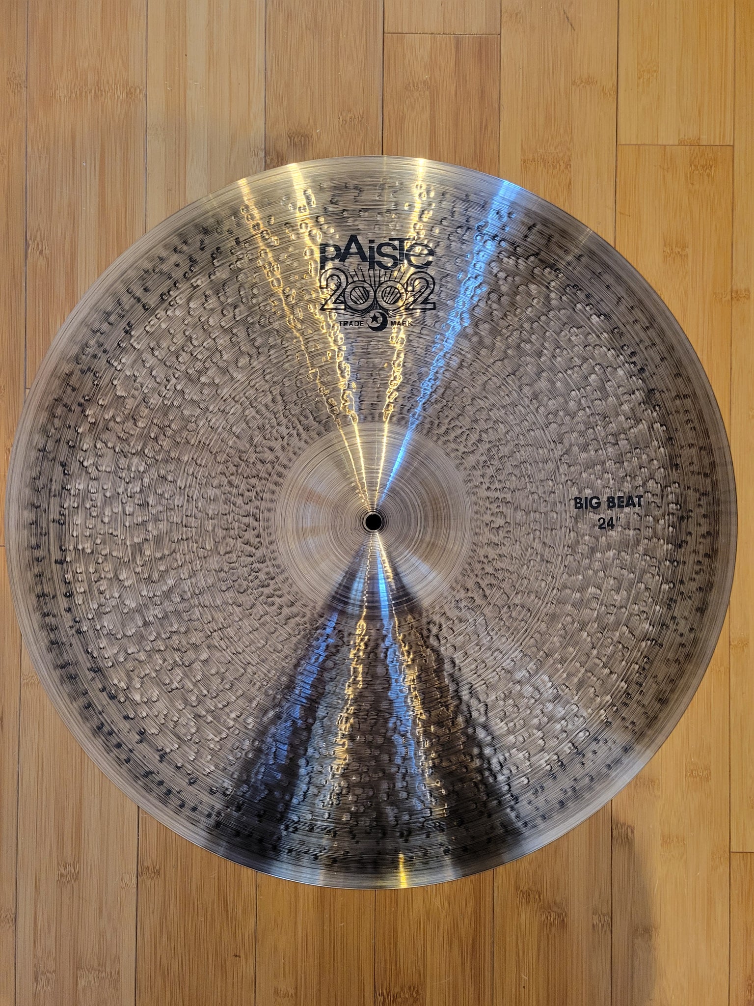 Cymbals - Paiste 24" 2002 Black Big Beat