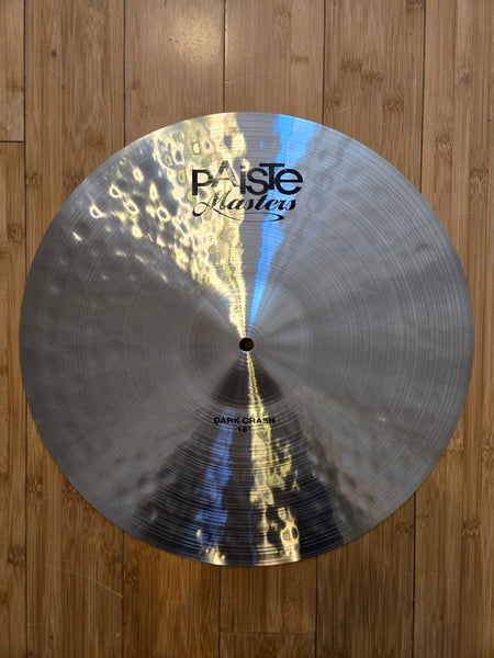 Cymbals - Paiste 18" Masters Dark Crash