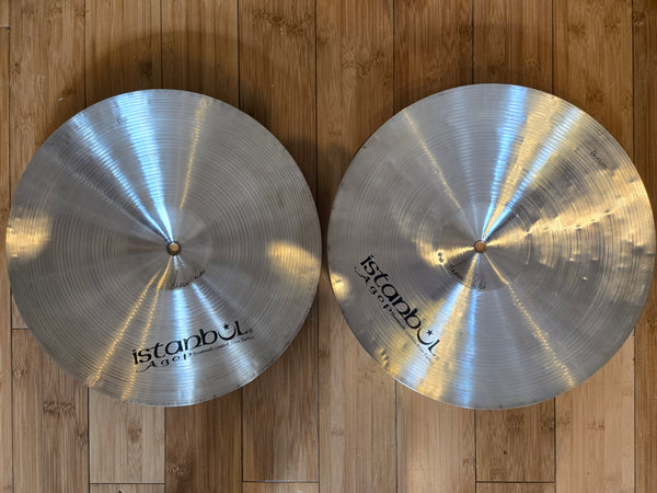 Cymbals - Istanbul Agop 15" Traditional Dark Hi Hats