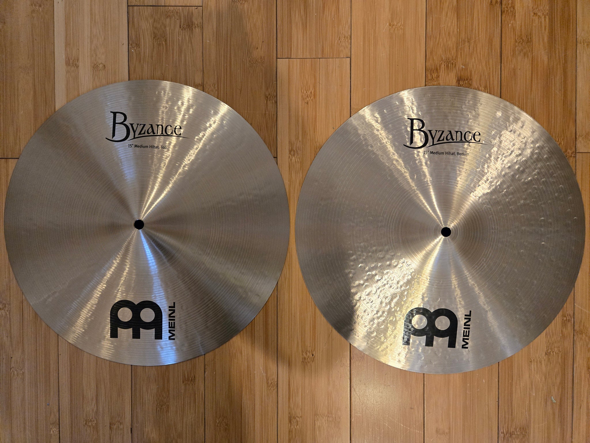 Cymbals - Meinl Byzance 15" Traditional Medium Hi Hats