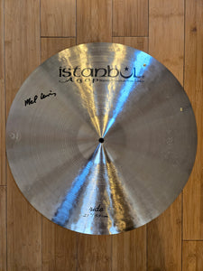 Cymbals - Istanbul Agop 21" Signature Mel Lewis Ride