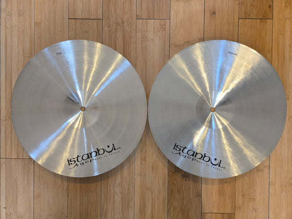 Cymbals - Istanbul Agop 15" Xist Hi Hats (Natural)