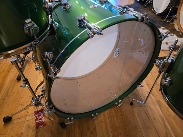 Drum Kits - George H. Way Drum Co. 14x26 10x14 16x16 16x18 Aristocrat Drum Kit (Elbaite Green)