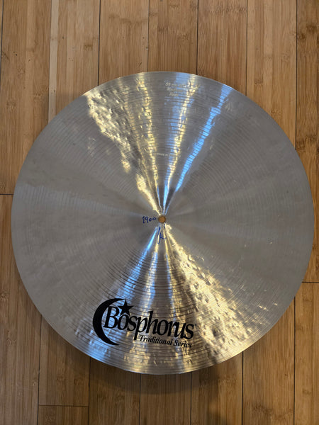 Cymbals - Bosphorus 22" Traditional Medium Ride