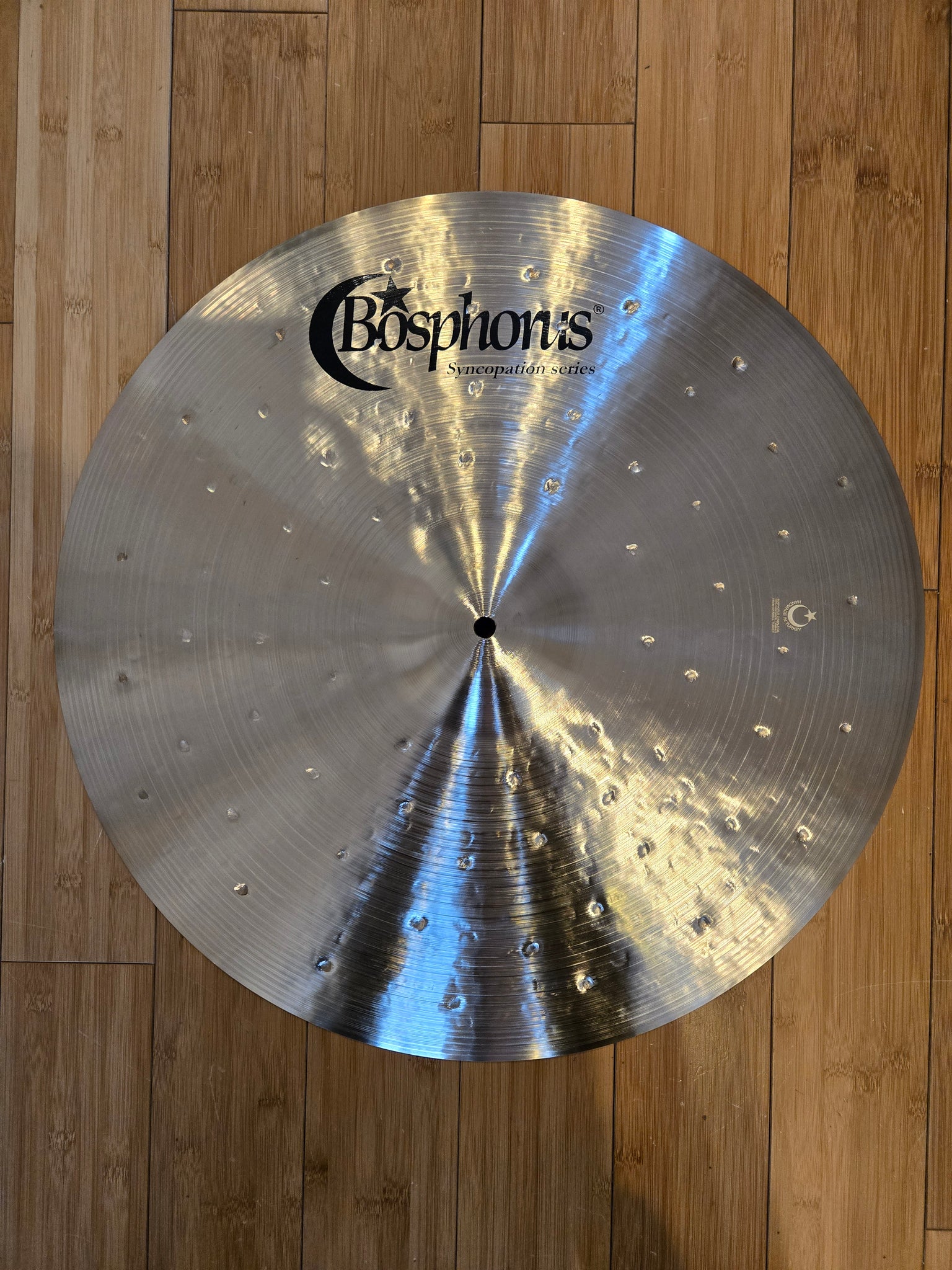 Cymbals - Bosphorus 22" Syncopation Medium-Thin Ride