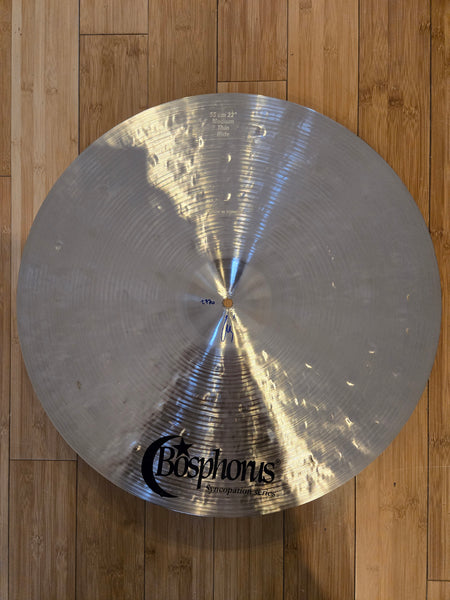 Cymbals - Bosphorus 22" Syncopation Medium-Thin Ride