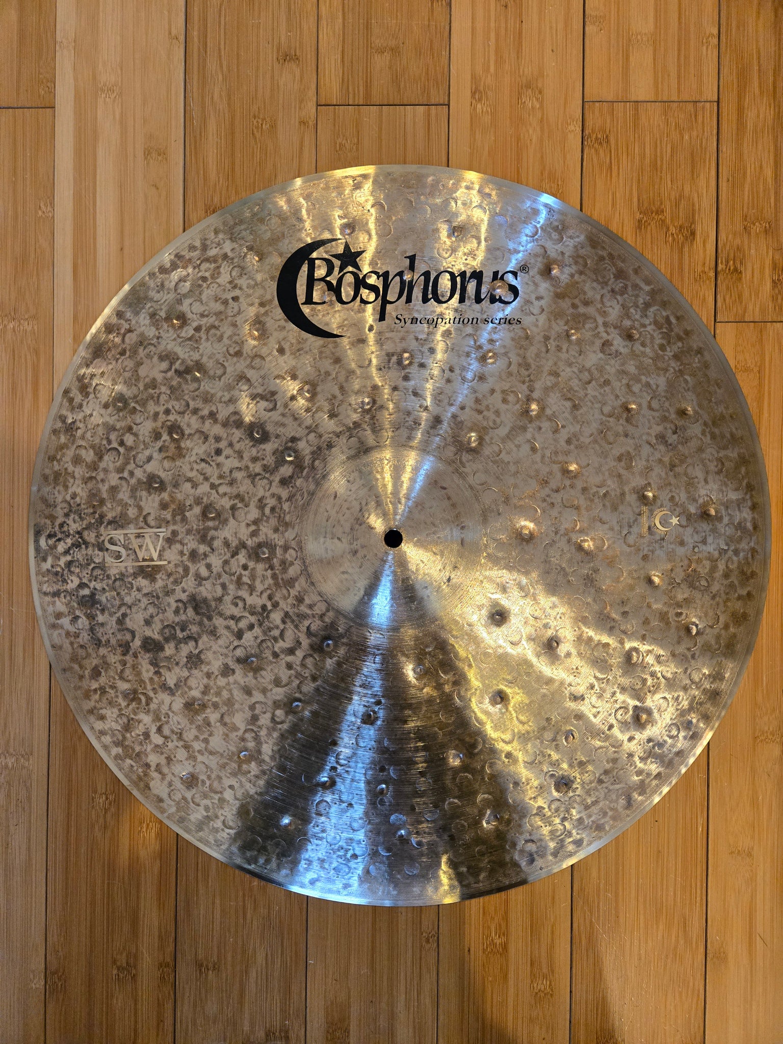 Cymbals - Bosphorus 22" Syncopation SW Medium-Thin Ride