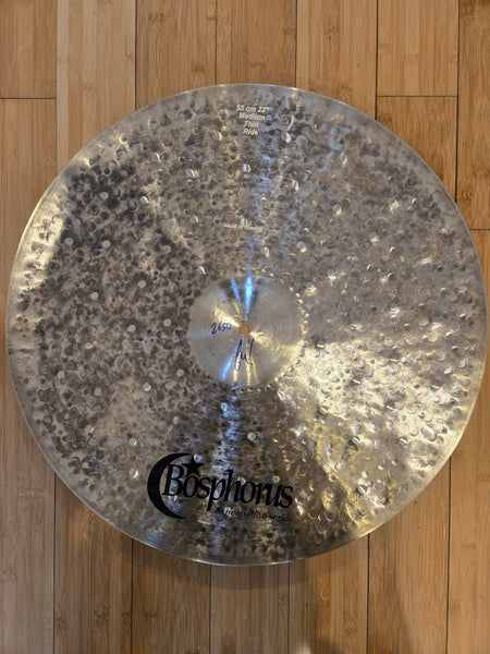 Cymbals - Bosphorus 22" Syncopation SW Medium-Thin Ride