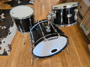 Drum Kits - Yamaha Recording Custom 14x24 9x13 15x16 (Solid Black)